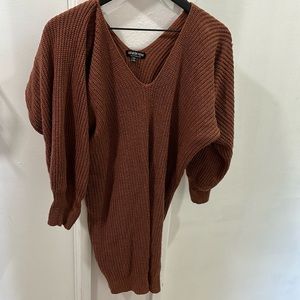 Fashion Nova Sweater Dress Size S